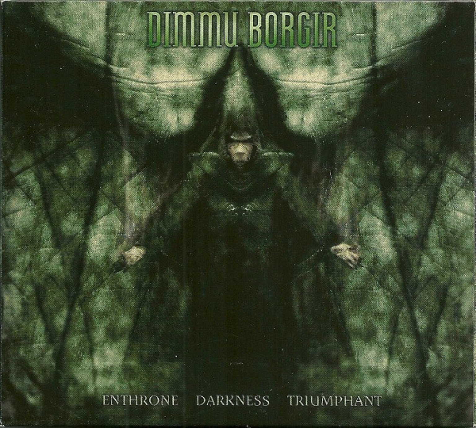 Dimmu Borgir — Enthrone Darkness Triumphant (1997), eredeti albumborító.